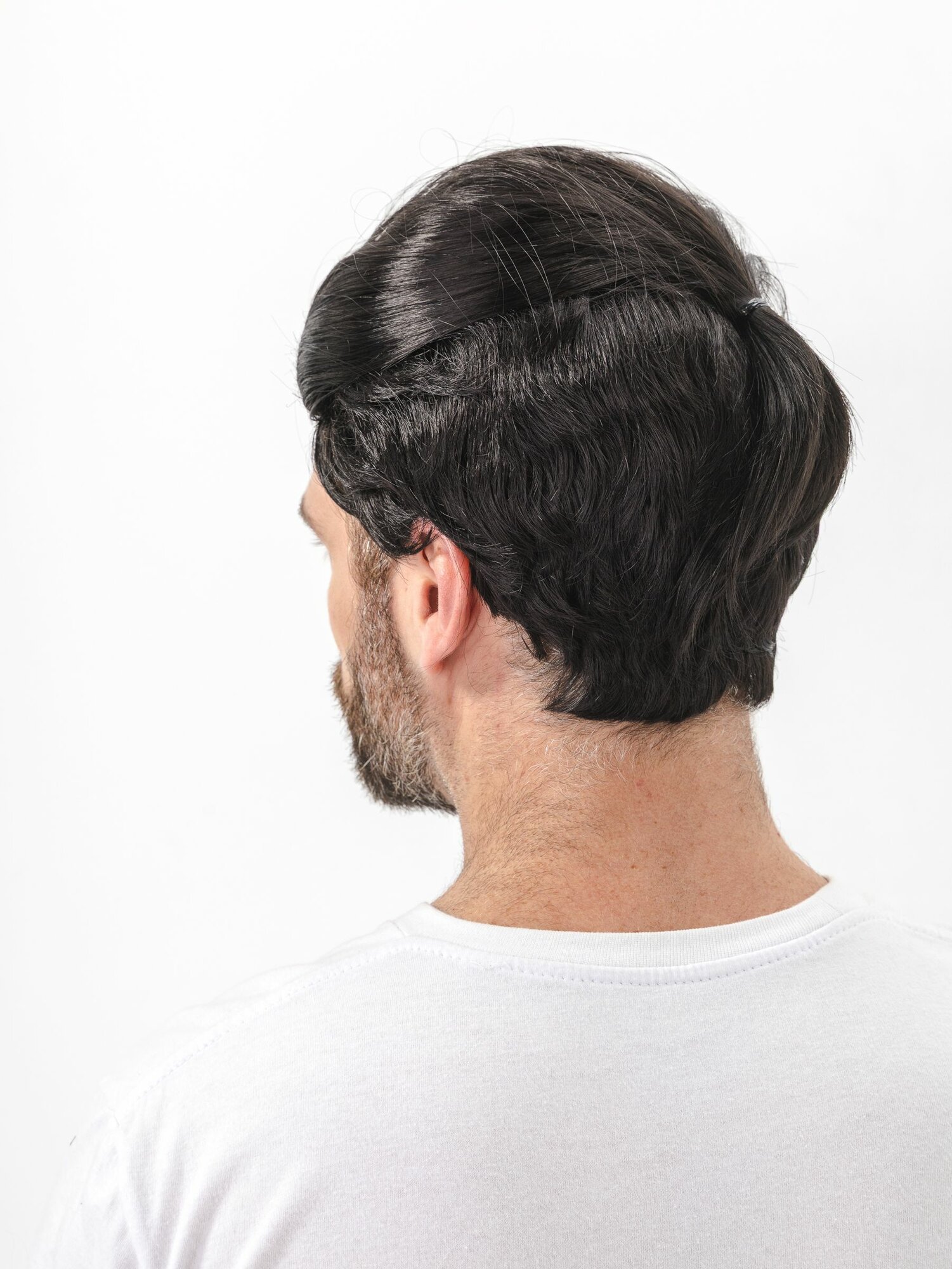 Парик мужской черный — фото 1