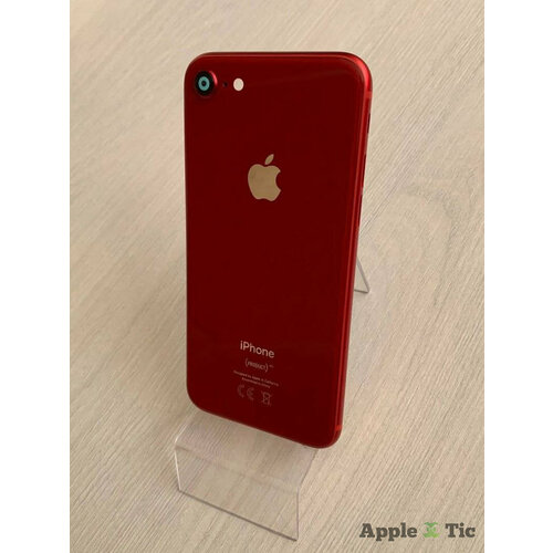 фото Корпус для iphone 8 красный (red), комплект кнопок, сим-лоток apple