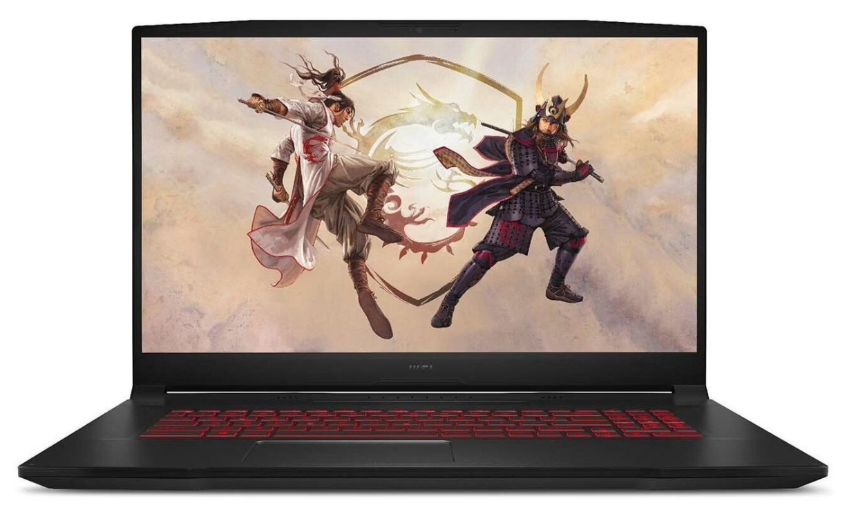 17.3" Ноутбук MSI Katana 17 B12UCX-1023XRU 1920x1080, Intel Core i5 12450H 2 ГГц, RAM 8 ГБ, DDR5, SSD 512 ГБ, NVIDIA GeForce RTX 2050, без ОС, 9S7-17L541-1023, черный