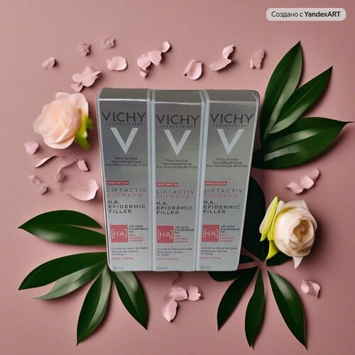 Сыворотка для лица Vichy Liftactiv Supreme, 3 x 10мл vichy гиалуроновая сыворотка филлер для лица liftactiv supreme 30 мл