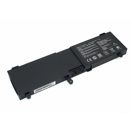 Аккумулятор для ноутбука Asus N550J (N550-4S1P) 15V 3500mAh OEM черная