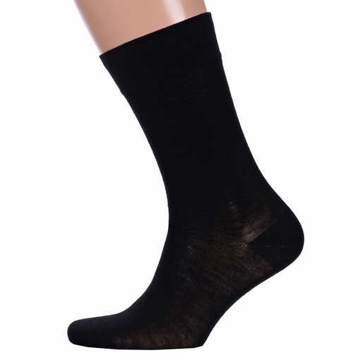 фото Носки lorenzline, размер 25, черный