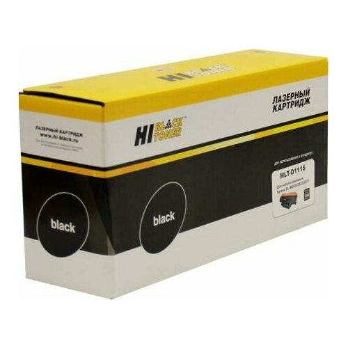 Картридж Hi-Black MLT-D111L 1800стр Черный картридж лазерный print rite tfsfdmbpu1j pr mlt d111l mlt d111l черный 1800стр для samsung xpress m