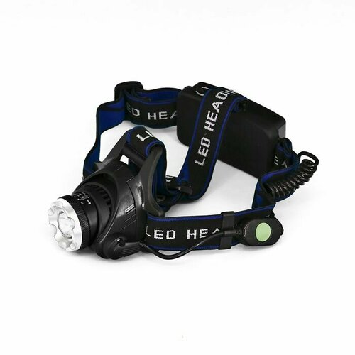 Фонарь LED c аккумулятором и креплением на голову Proline 6699