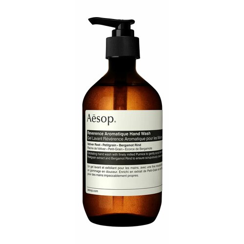 Отшелушивающее жидкое мыло для рук с вулканической пемзой / Aesop Reverence Aromatique Hand Wash