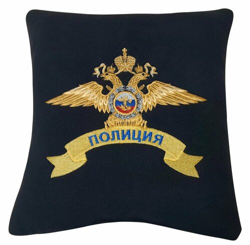 Подушка сувенирная с вышивкой, Полиция РФ
