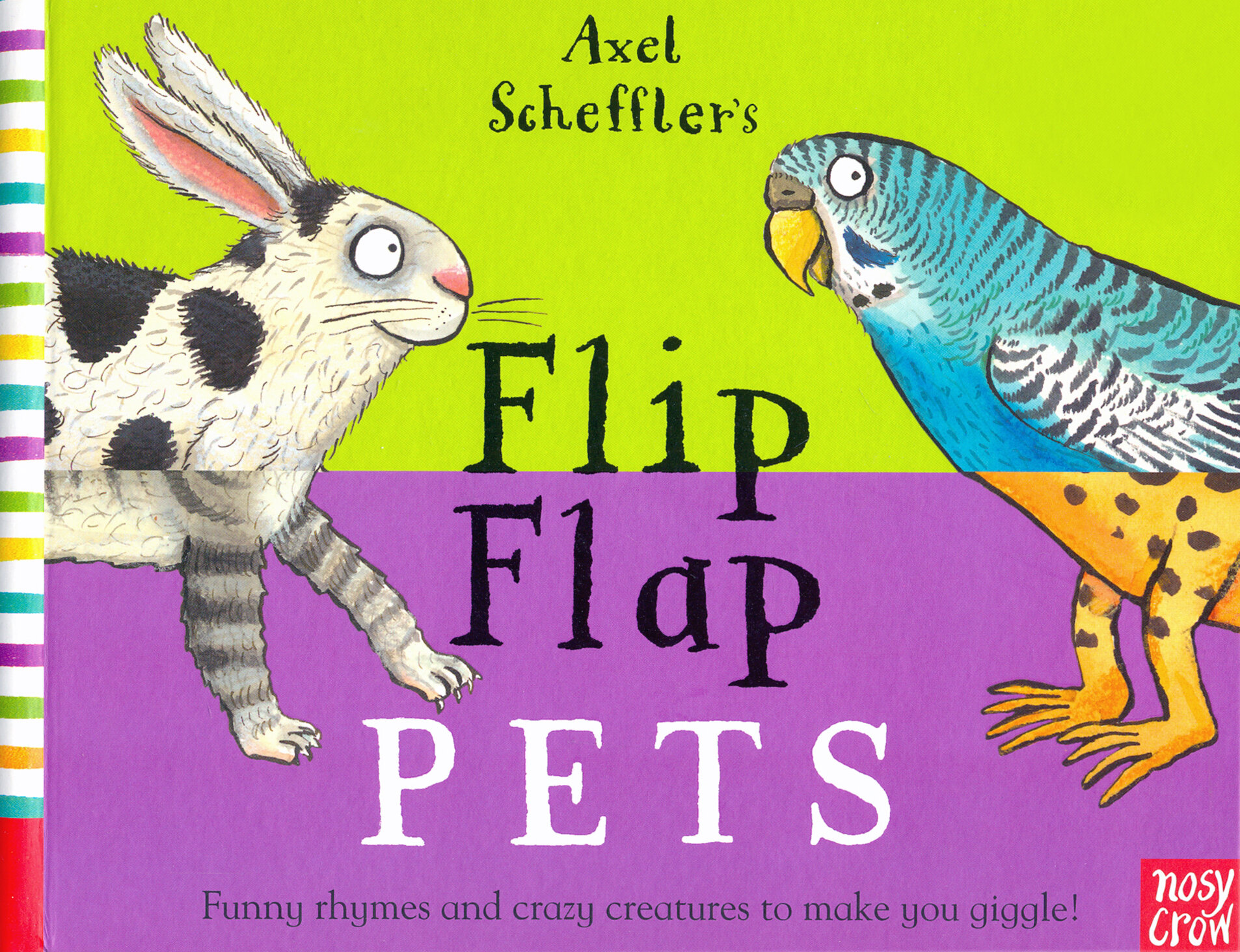 Axel Scheffler's Flip Flap Pets / Книга на Английском - фото №1