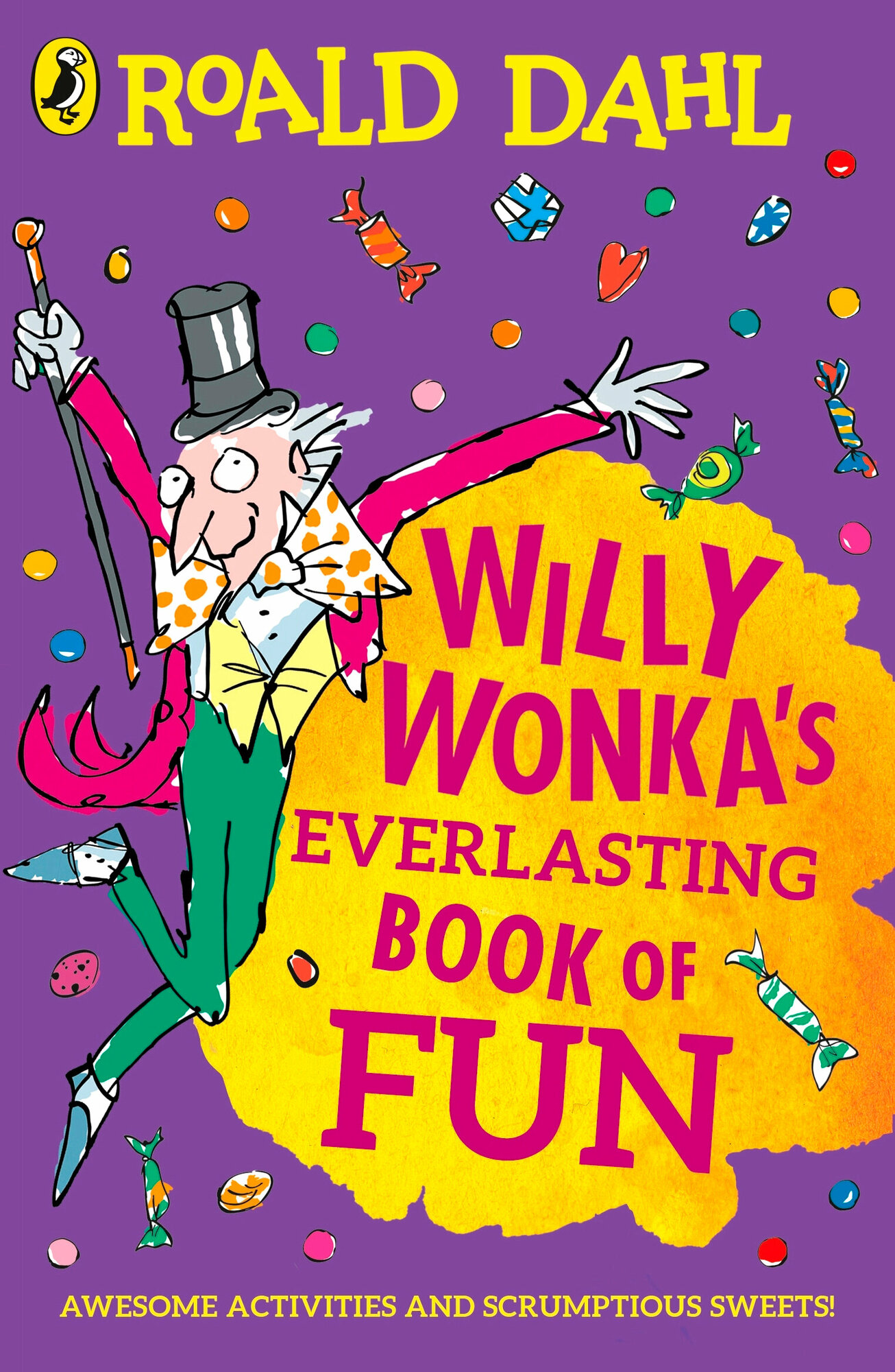 Willy Wonka's Everlasting Book of Fun / Книга на Английском