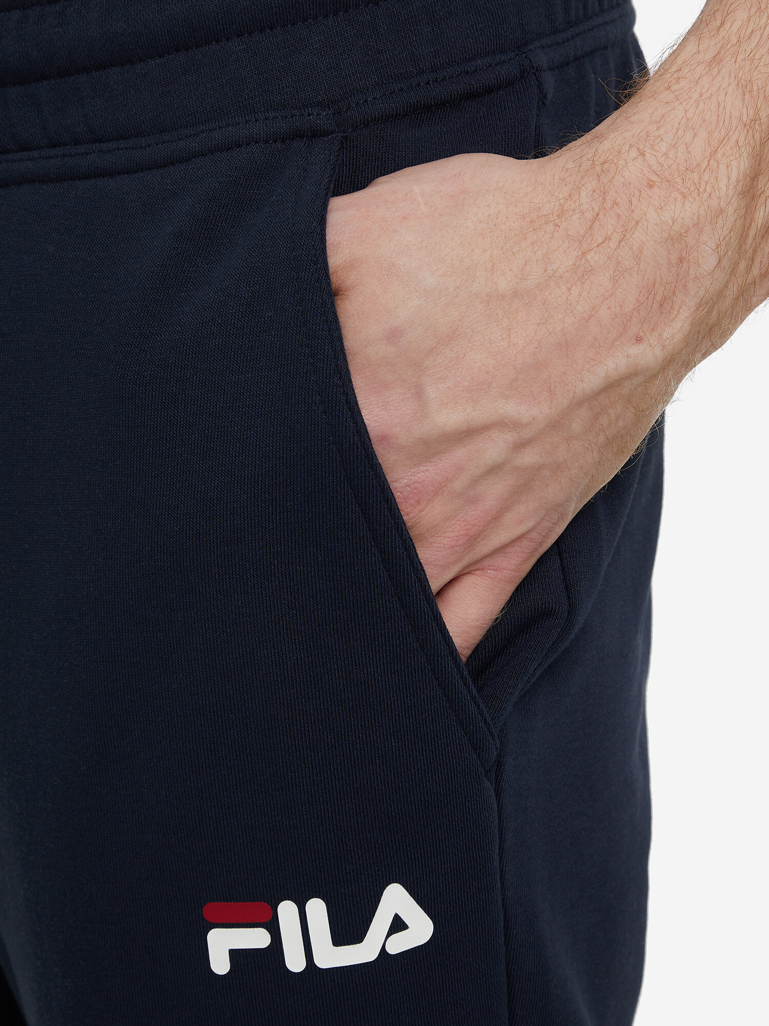 Брюки джоггеры Fila, размер 50, темно-синий — фото 1
