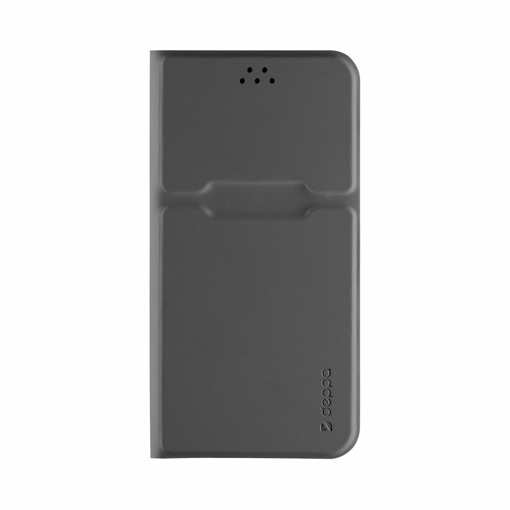 фото Чехол для смартфона c функцией подставки Case Universal 6,5'-7,1" L, темно-серый, Deppa, Deppa 84102
