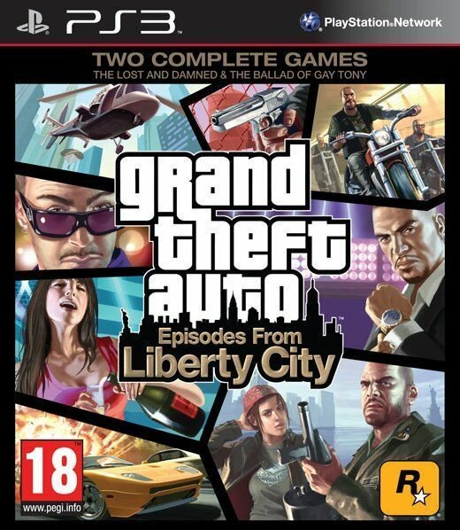 GTA Grand Theft Auto 4 IV Episodes From Liberty City PS3
