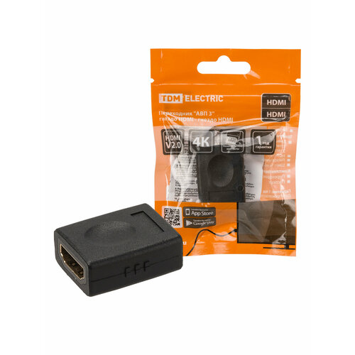 переходник kovea cobra adapter ka 0103 Переходник АВП 3 гнездо HDMI - гнездо HDMI, позолоченные контакты, TDM