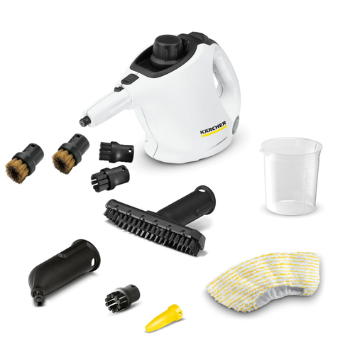 Пароочиститель Karcher SC 1 EasyFix Scrub белый4 насадки 1300300₽