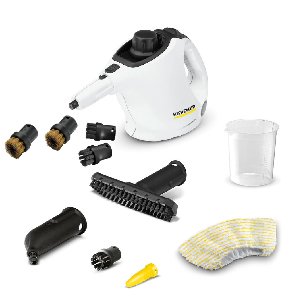 Пароочиститель Karcher SC 1 EasyFix Scrub +4 насадки