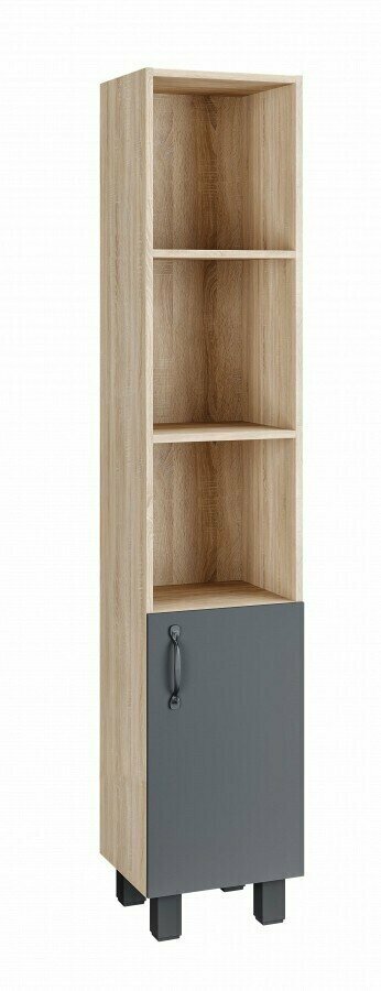 Пенал для ванной комнаты напольный Grossman ФЛАЙ-30 см