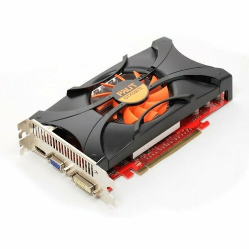 Видеокарта БУ NVIDIA 01024Mb GF GTX550Ti PALIT (DDR5. 192bit DVI. HDMI. VGA) (NE5X55T0HD09-1061F) brand new original gtx550ti 6gb 128bit gddr5 graphics card