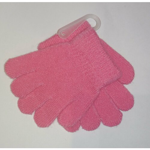фото Перчатки мария, размер 0-6 месяцев, розовый