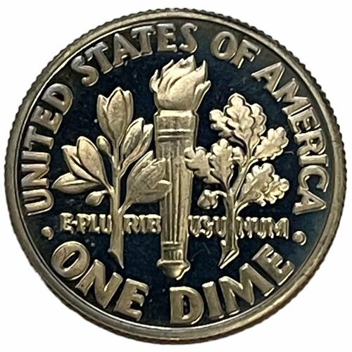 США 10 центов (1 дайм) 1981 г. (Dime, Рузвельт) (S) (Proof)