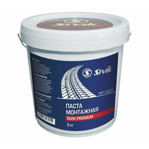 Паста монтажная Premium 3 кг. SIVIK MP-3000