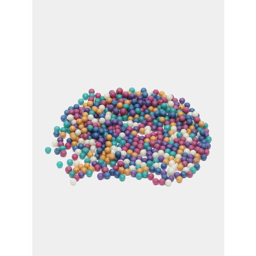 Гидрогелевые шарики для цветов (орбиз, аквагрунт) Жемчужный, разные цвета, 10 г гидрогелевые шарики для цветов орбиз аквагрунт фуксия 10 г