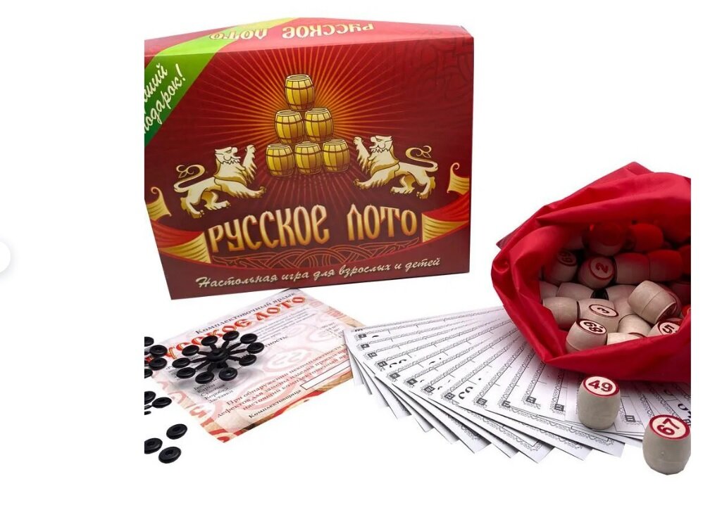 Игра настольная Русское лото