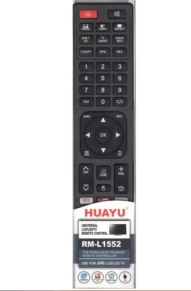 Пульт Huayu для JVC RM-L1552 для JVC универсальные