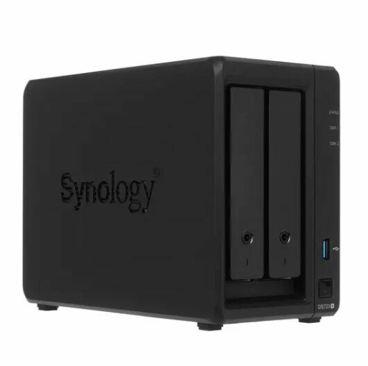 Сетевой накопитель Synology 2x3.5”/2.5" SATA, 2xNVMe, USB3.2Gen1, eSATA, 2xUTP Gigabit, без HDD - фото №6