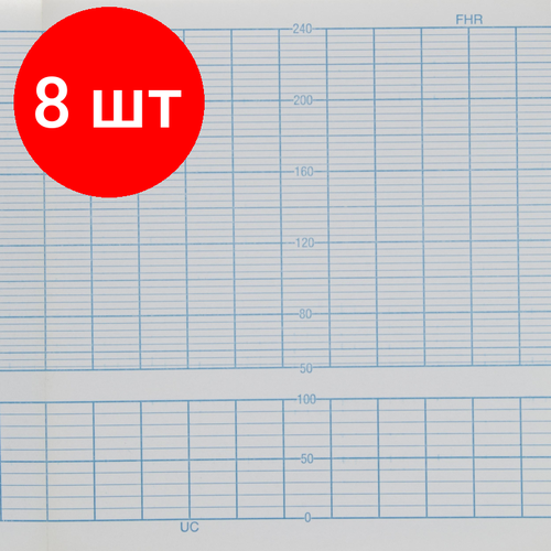 Комплект 8 штук, Бумага д/FM (CTG) BIOSYS CTG IFM-50/500 120х120х150, /719950