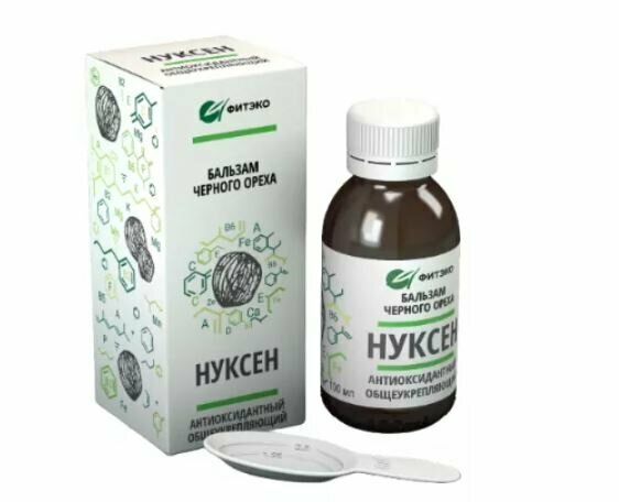 Картинки "Нуксен" Бальзам Антиоксидантный, Общеукрепляющий, 100мл - Фитэко