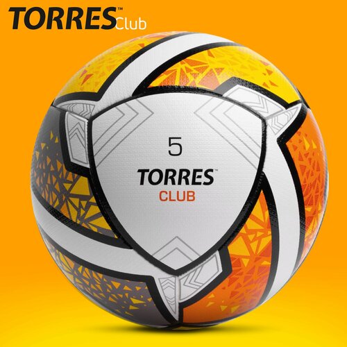 фото Мяч футбольный torres club f323965, размер 5