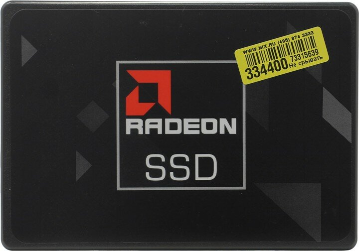 Твердотельный накопитель SSD 2.5" 240 Gb AMD Radeon R5 Read 520Mb/s Write 420Mb/s TLC R5SL240G