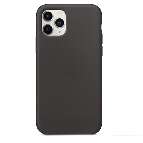 Чехол-накладка для iPhone 11 Pro VEGLAS SILICONE CASE NL закрытый черный (18)