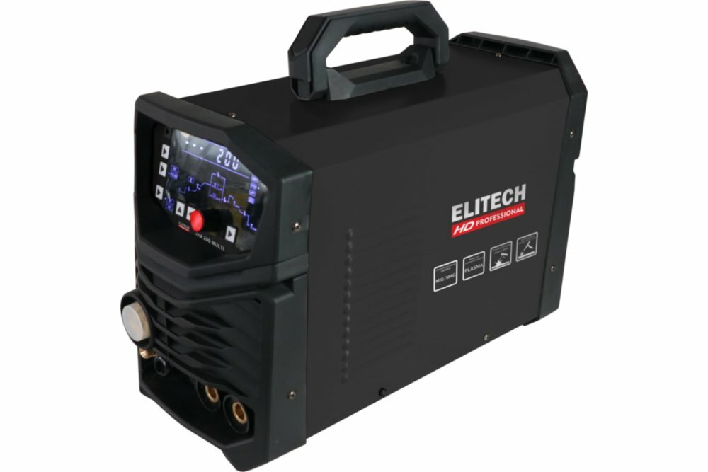 фото Инверторный сварочный аппарат Elitech HD WM 200 Multi 204481