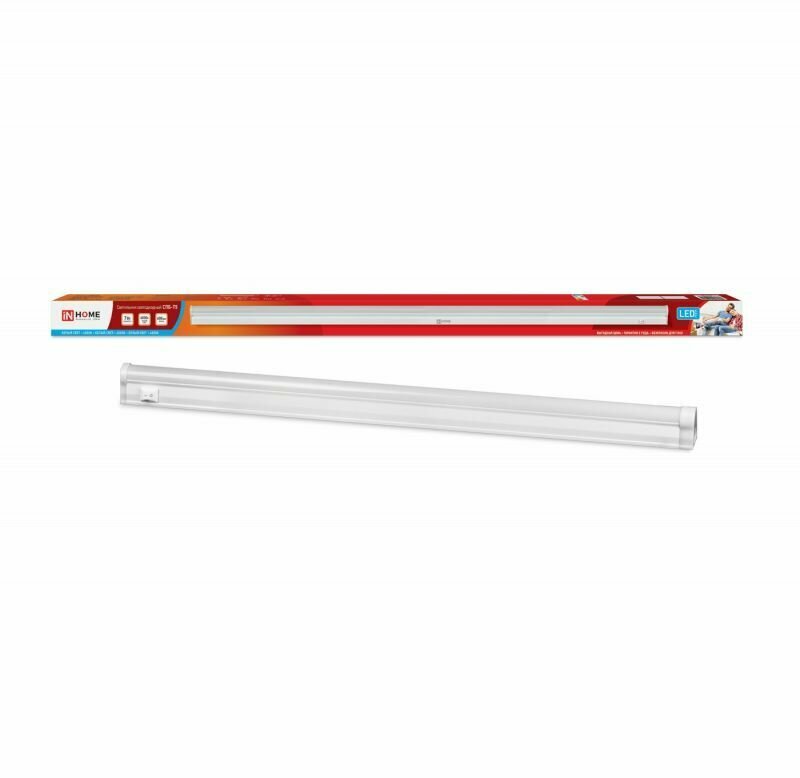 Светильник светодиодный 7Вт 4000К 600мм, IP40, IN HOME СПБ-Т5