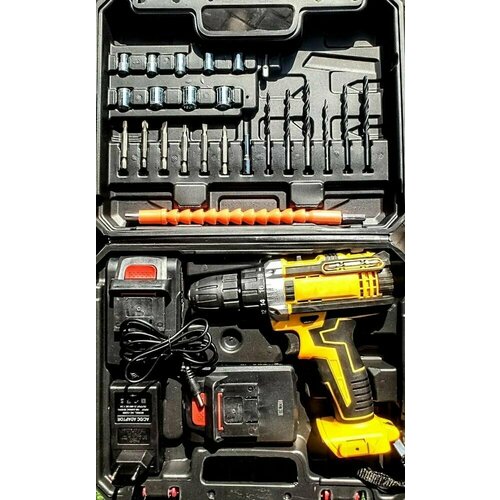 Ударный шуруповёрт 18V дрель аккумуляторная Li Ion 20v по приборам с набором инструмента 440000₽