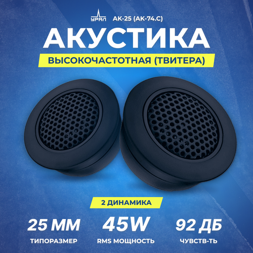 Акустика URAL AK-25 Твитеры AK-74 C 190000₽