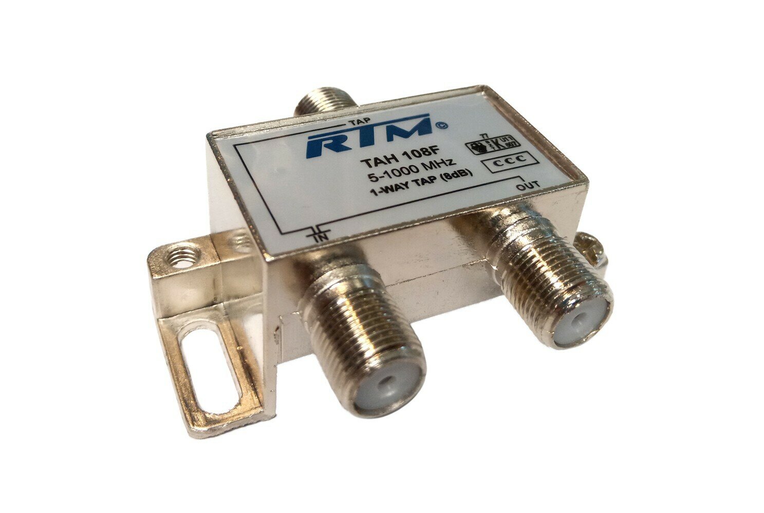 Ответвитель на 1 отвод RTM TAH 108F (5 - 1000 МГц)
