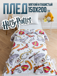 Плед 150х200 Павлинка Harry Potter/Гарри Поттер, 1.5-спальный, полуторный, совы