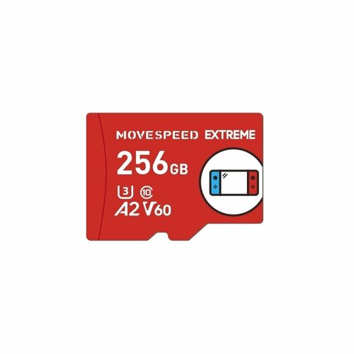 Карта памяти microSDXC Move Speed 256Gb (YS-T300-256GB)