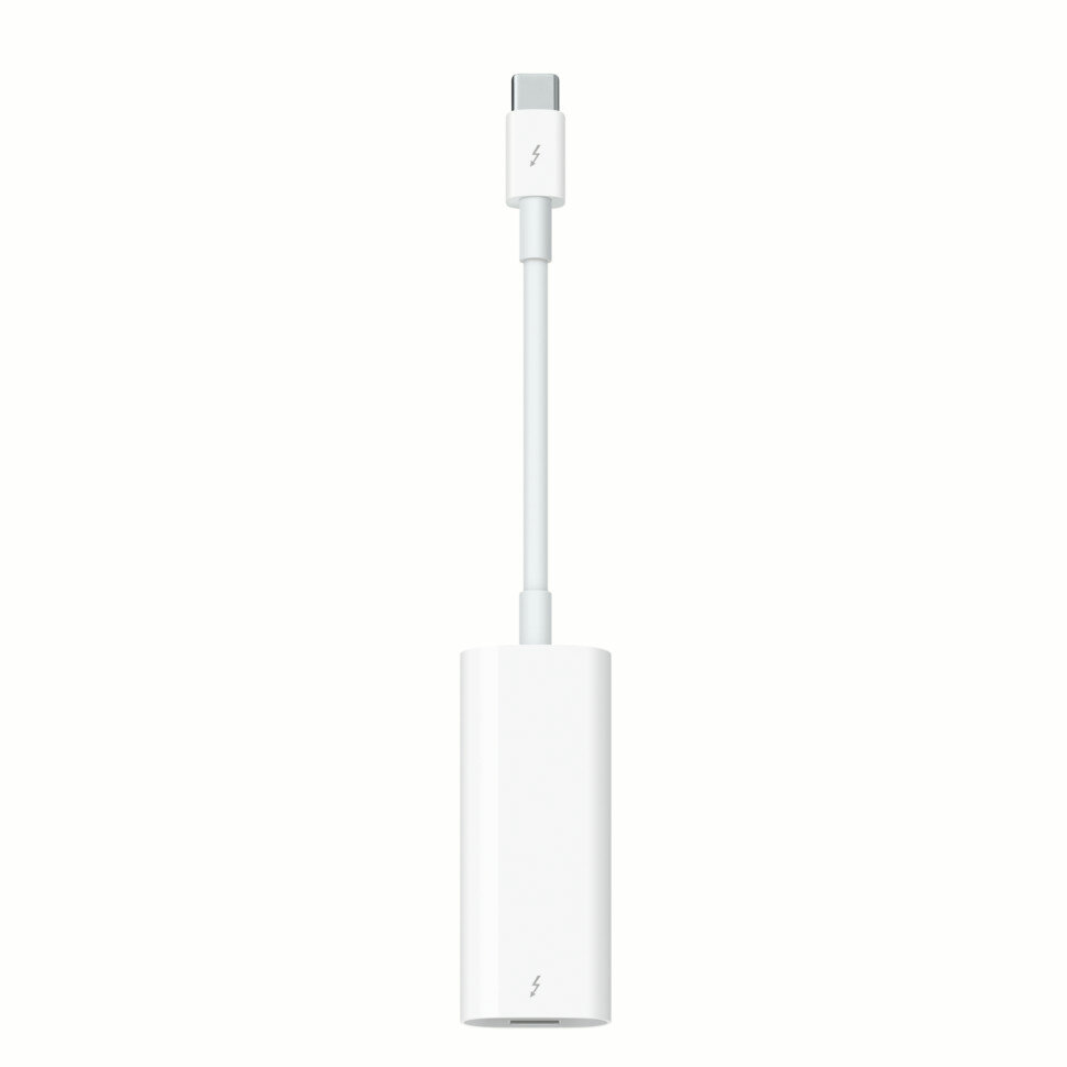 Переходник/адаптер Apple Thunderbolt 3 - Thunderbolt 2, белый