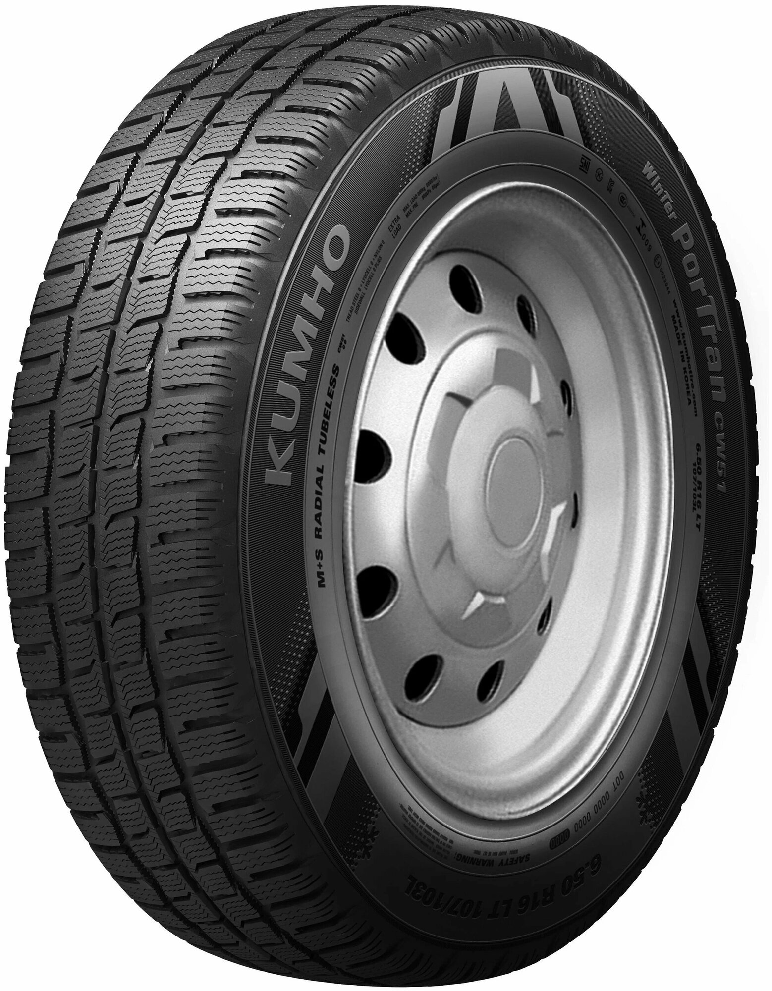 Kumho 195/75 R16C 107/105R CW-51 Winter Portran