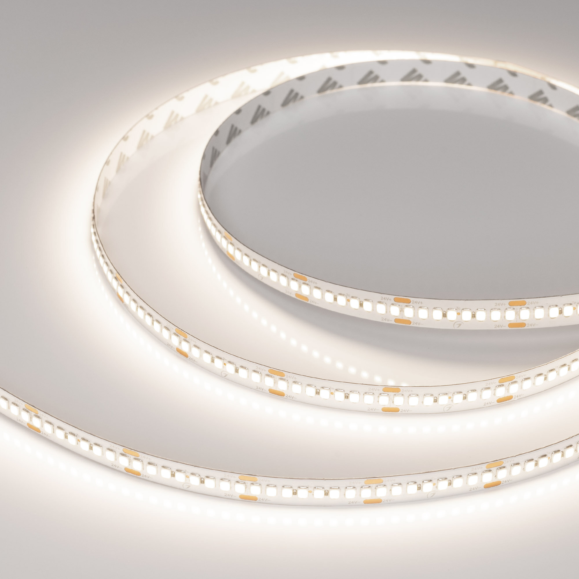 Светодиодная Лента RT-A240-10mm 24V Day4000 (22 W/m, IP20, 2835, 5m) (Arlight, высок. эфф.150 лм/Вт) 036213
