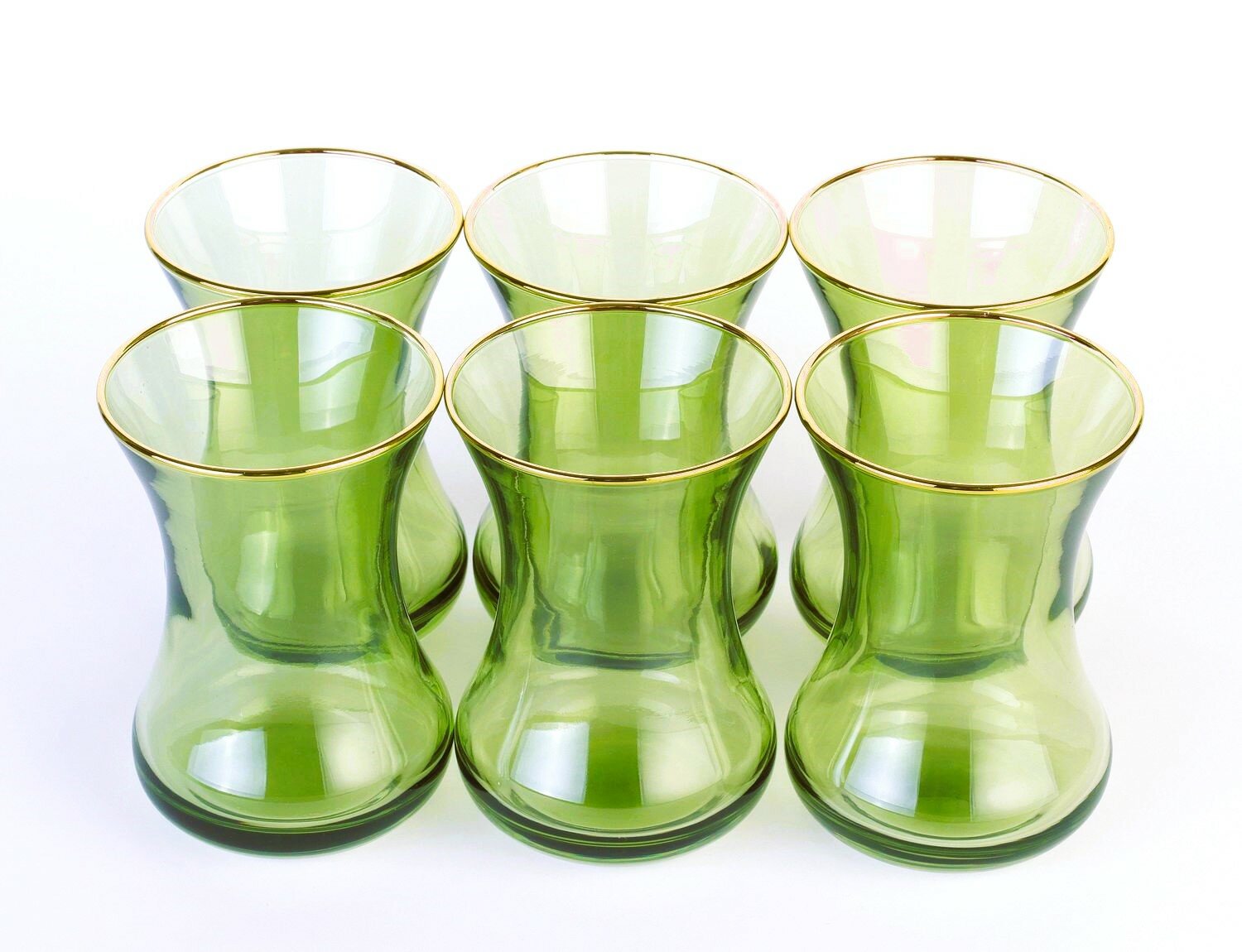 Набор 6шт восточных стаканов 135мл d6см h9см — фото 1