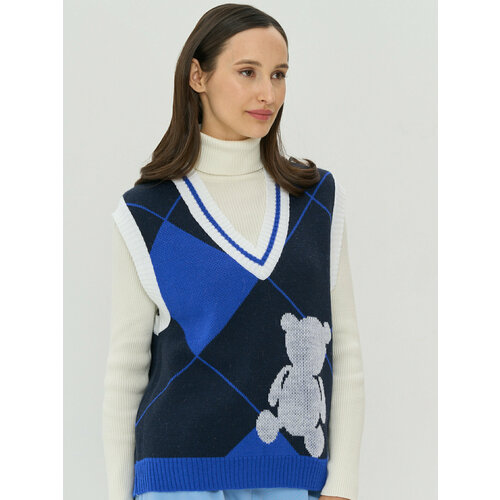 фото Жилет be you, размер 42/46, синий