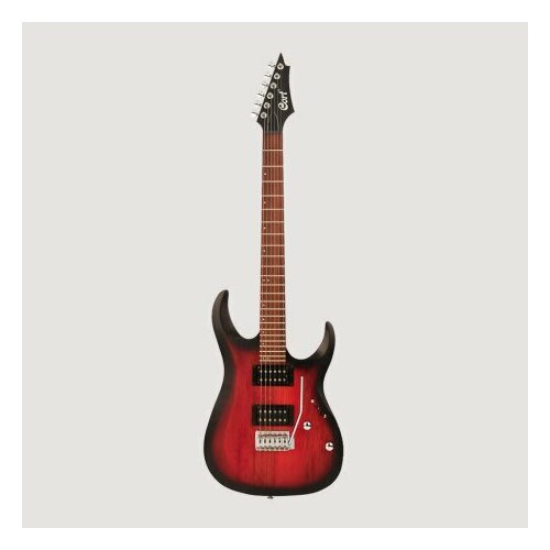 Электрогитара Cort X100 Open Pore Black Cherry Burst