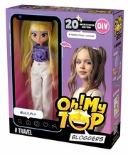 Игровой набор DIY Oh! My Top Travel с куклой и аксессуарами MT1601