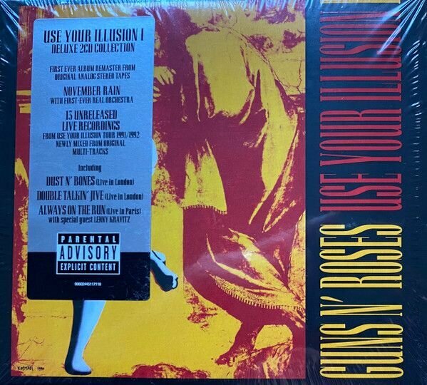 AudioCD Guns N' Roses. Use Your Illusion I (2CD, Album, Remastered, Stereo, Deluxe Edition )