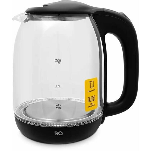 Чайник электрический BQ KT1830G, 2200Вт, черный чайник bq kt1830g