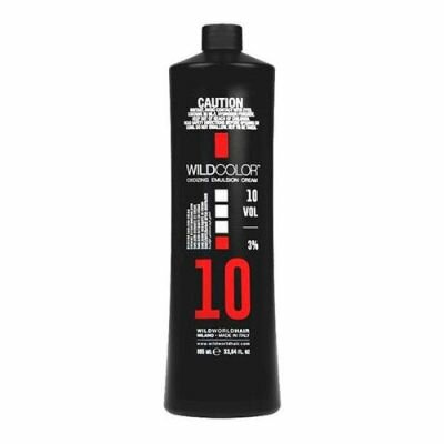 Wild Color Oxidizing Emulsion Cream 3% OXI (10 Vol) - Вайлд Колор Окисляющая крем-эмульсия 3%, 995 мл