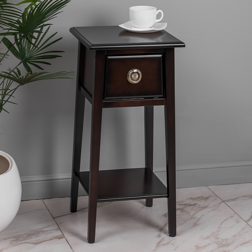 Напольная подставка Bogacho для цветов и растений Жаклин 1 темно-коричневого цвета 18631₽